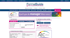 Desktop Screenshot of formaguide.com