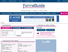 Tablet Screenshot of formaguide.com